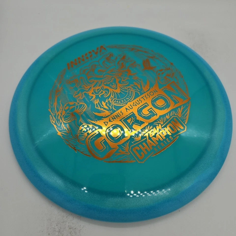 Innova Proto Glow Halo Champion Gorgon Dennis Augustsson Tour Series Blue/Copper - Image 2 of 4