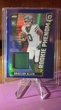 2024 Panini Donruss Optic - Rookie Phenom Braelon Allen #RPB-BAN Blue Hyper...