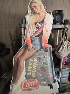 Raising Cane’s “Livvy Dunne” Promotional Cardboard Standee – Store Display