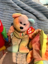 Ty Beanie Baby: Peace Bear 1996 - Multicolor