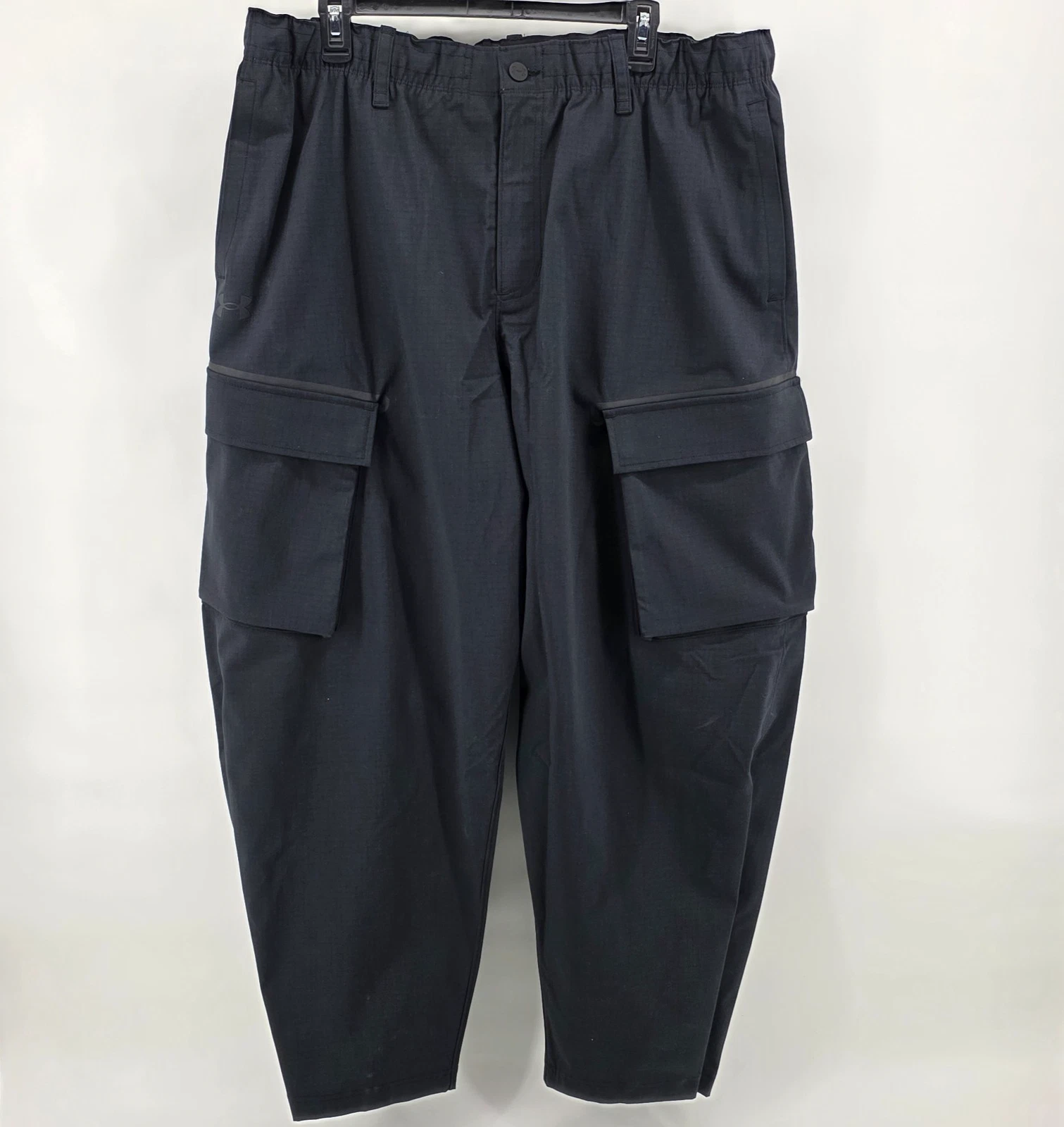 Under Armour Unstoppable Storm Utility Cargo Pants Men’s Size XLT Tall Black