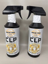 Break Free Mil-Spec CLP Cleaner Lubricant Preservative Gun CLP-5 Pint Lot of 2