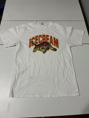 Icecream Running Tiger Shirt Large White Billionaire Boys Club Streetwear Skater