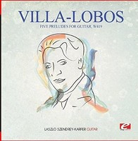 VILLA-LOBOS - Five Preludes For Guitar W419 - Cd - G3Z