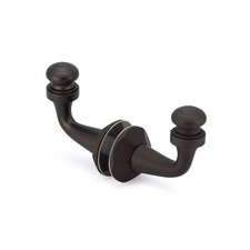 Rondo Back-to-Back Wall-Mount Hook - Oil Rubbed Bronze Medium