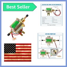 Universal Electric Fuel Pump 12v Inline Low Pressure Fuel Pump 3-6 Psi For C... Universal Electric Fuel Pump 12v Inline Low Pressure Fuel Pump 3-6 Psi For C...