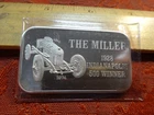 Rare The Miller Indy 500 1 Oz .999 Silver Bar - MARK IV Mint - Free S&H USA