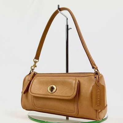 Vintage Coach Leather Accessory Pouch バッグ Vintage Coach