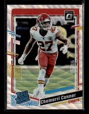 2023 Donruss Optic #255 Chamarri Conner Rated Rookie Wave #/300 Chiefs