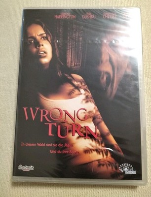 DVD Film Wrong Trun in diesem Wald sinddie Jäger und du ihre Beute