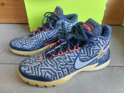 Nike LeBron NXXT Genisus Basketballschuhe Navy Blau EUR 40.5 Neu HF0712-401
