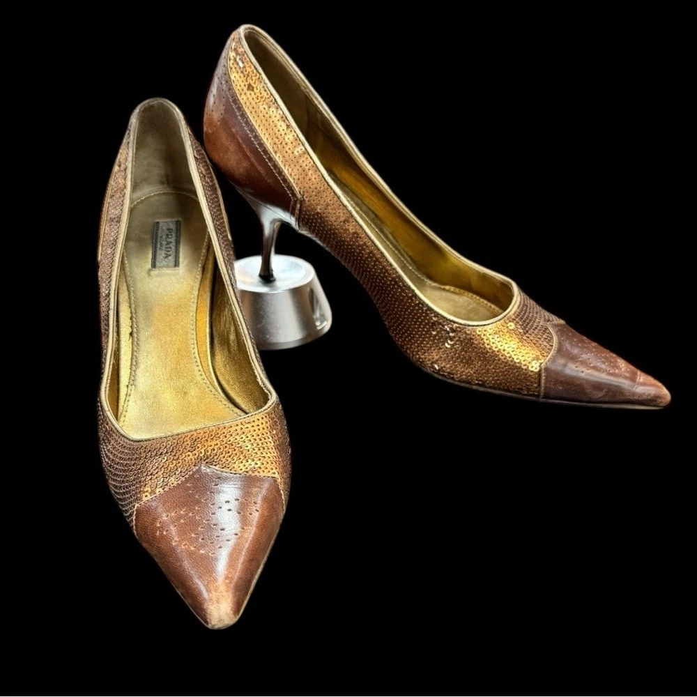 PRADA Brown Heels for Women for sale - eBay