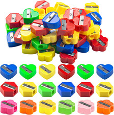 90 Pcs Mini Pencil Sharpener,Manual Pencil Sharpeners Bulk Pencil Sharpeners Han