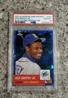 Ken Griffey Jr 2022 Topps Chrome Blue Atomic Refractor #’d/100 PSA 10 GEM MINT