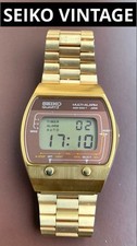 Seiko A029-5000 Digital Quartz Vintage Watch Working from Japan Rare
