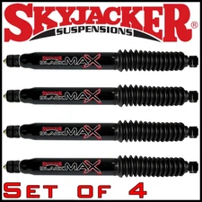 Skyjacker Black MAX Front & Rear Shocks for 2014-2020 Dodge Ram 2500 4WD 2" Lift