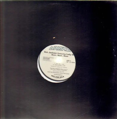 Rob Jackson Featuring Lady May Boom, Boom, Boom Vinyl Single 12inch Arista