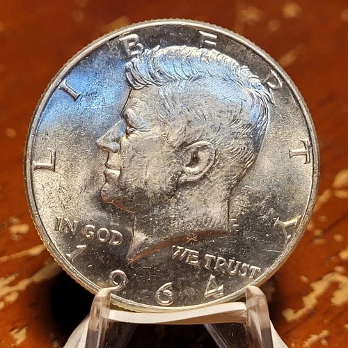 Choice BU 1964-D Kennedy Half Dollar  90% Silver Uncirculated