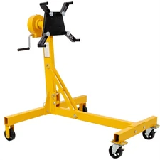 Engine Stand 1000lbs Capacity 360 Degree Adjustable Head with Caster Wheels