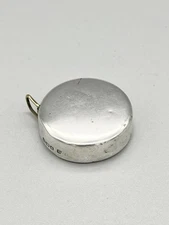 GEORGE V STERLING SILVER TAPE MEASURE, E.S. BARNSLEY & CO, BIRMINGHAM, 1911
