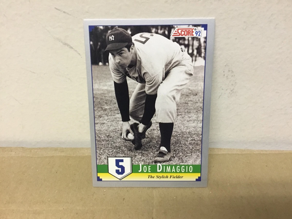 Joe DiMaggio Baseball SCORE Sports Trading Cards for sale | eBay