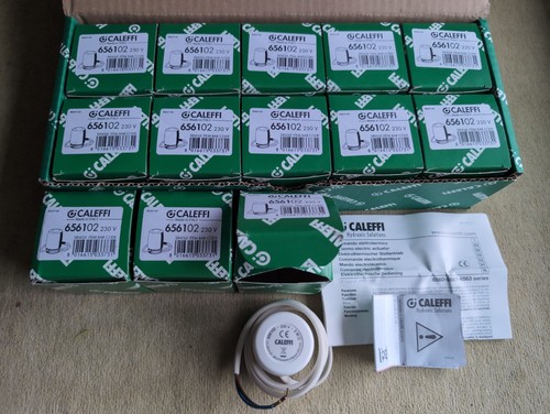 13x CALEFFI Stellantrieb für Fußbodenheizung Heizkreisverteiler 230V M30 x 1,5mm