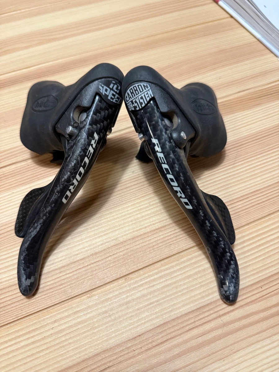 RECORD 10速カーボンシフター Campagnolo Record 10sシフター カーボン Campagnolo