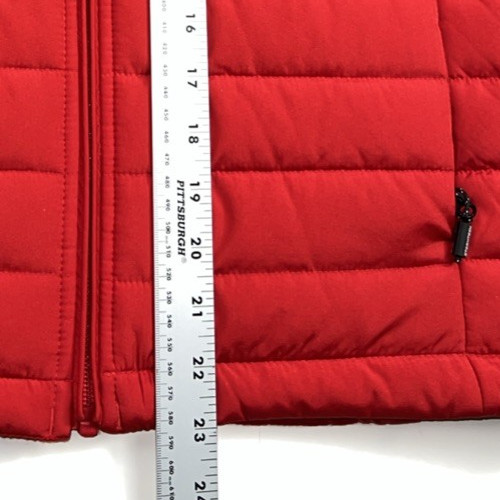 STORMTECH Performance Full Zip Up Red Quilted Puf… - image 14