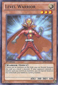 Level Warrior - BP01-EN208 - Starfoil Rare - Unlimited Edition x3 - Near Mint