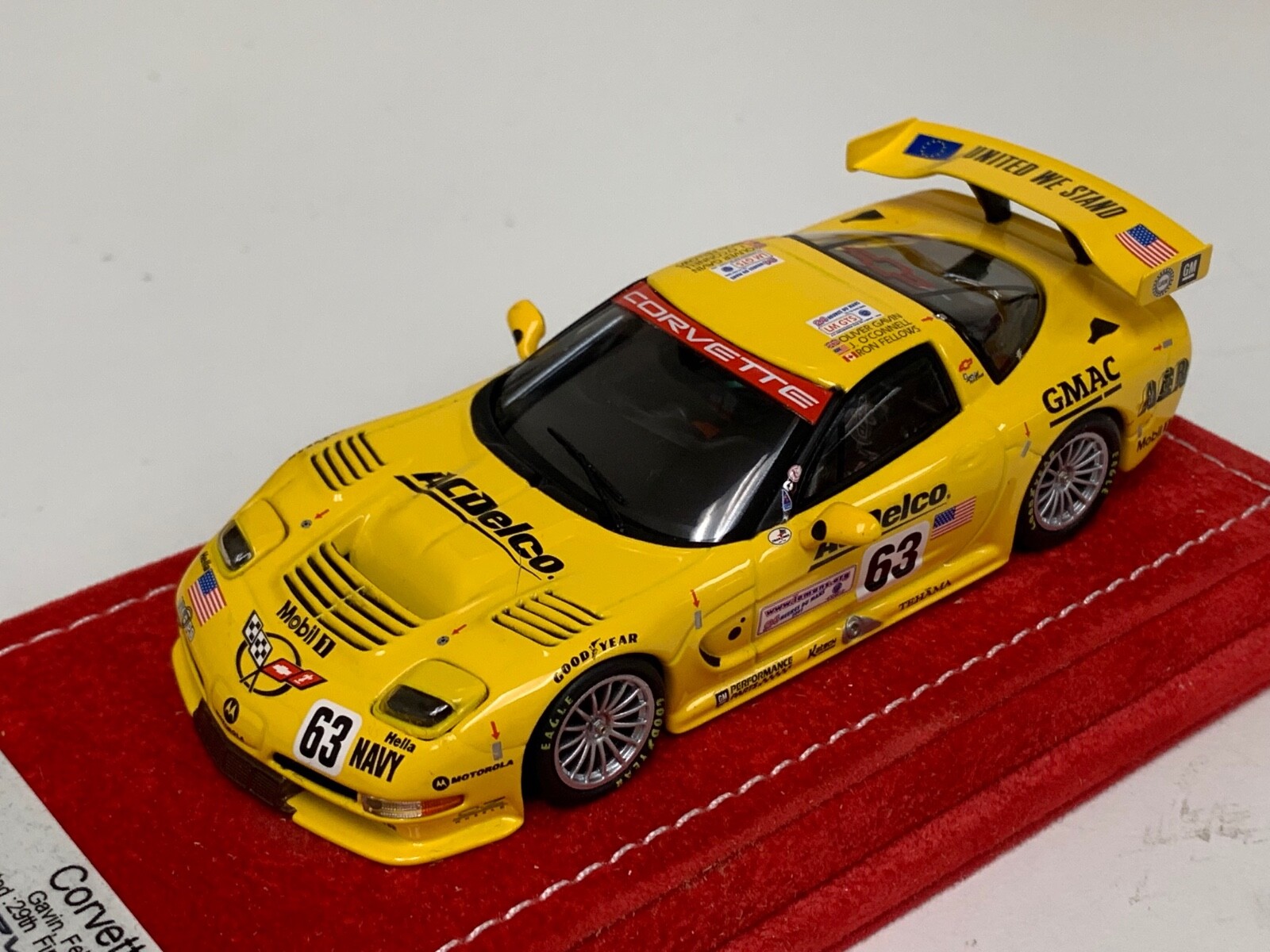 Minichamps 1:43 Chevrolet Corvette C5R GTS #3 Classe Gagnant Petit LeMans 2002 400021493 modèle