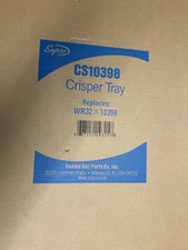 GE/Hotpoint Refrigerator Vegetable Crisper Drawer cover Part #WR32X10398