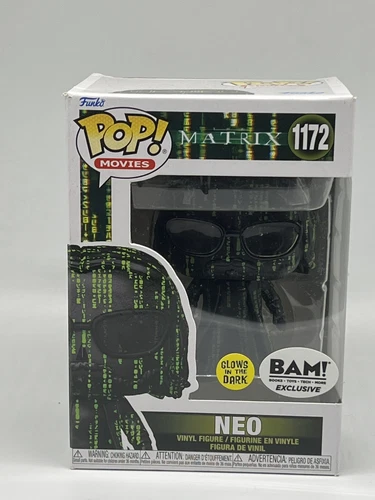 Funko Pop! Vinyl: The Matrix - Neo (Glows in the Dark) - Books A Million...