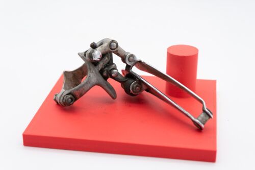 1052/1 CAMPAGNOLO NUOVO RECORD 70s FRONT DERAILLEUR ROAD BIKE VINTAGE CLAMP ON - Picture 4 of 4