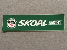 Vintage Unused Burt Reynolds/Hal Needham Skoal Bandit Bumper Sticker NOS