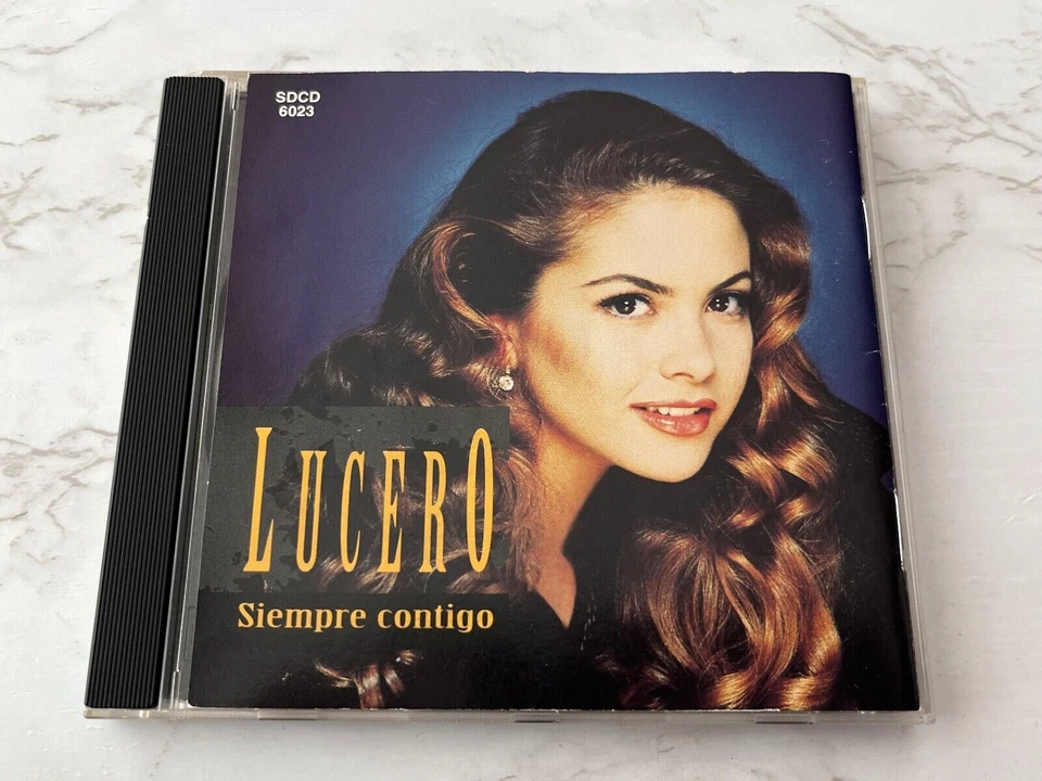 Lucero Siempre Contigo CD ORIG 1994 Fonovisa Te Extraño Tanto, Palabras MISPRINT Foto 3 de 4