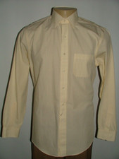 NEW WOT BROOKS BROTHERS DRESS SHIRT SIZE 16 35 100 COTTON YELLOW PLAIDS 205