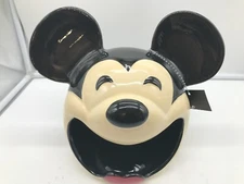 Disney Ceramic 9in Halloween Mickey Wide Mouth Candy Bowl BB02B36003