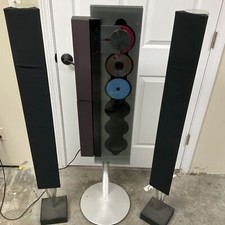 Bang & Olufsen Beosound 9000 Cd Player W/ Stand And Speakers Read Issue