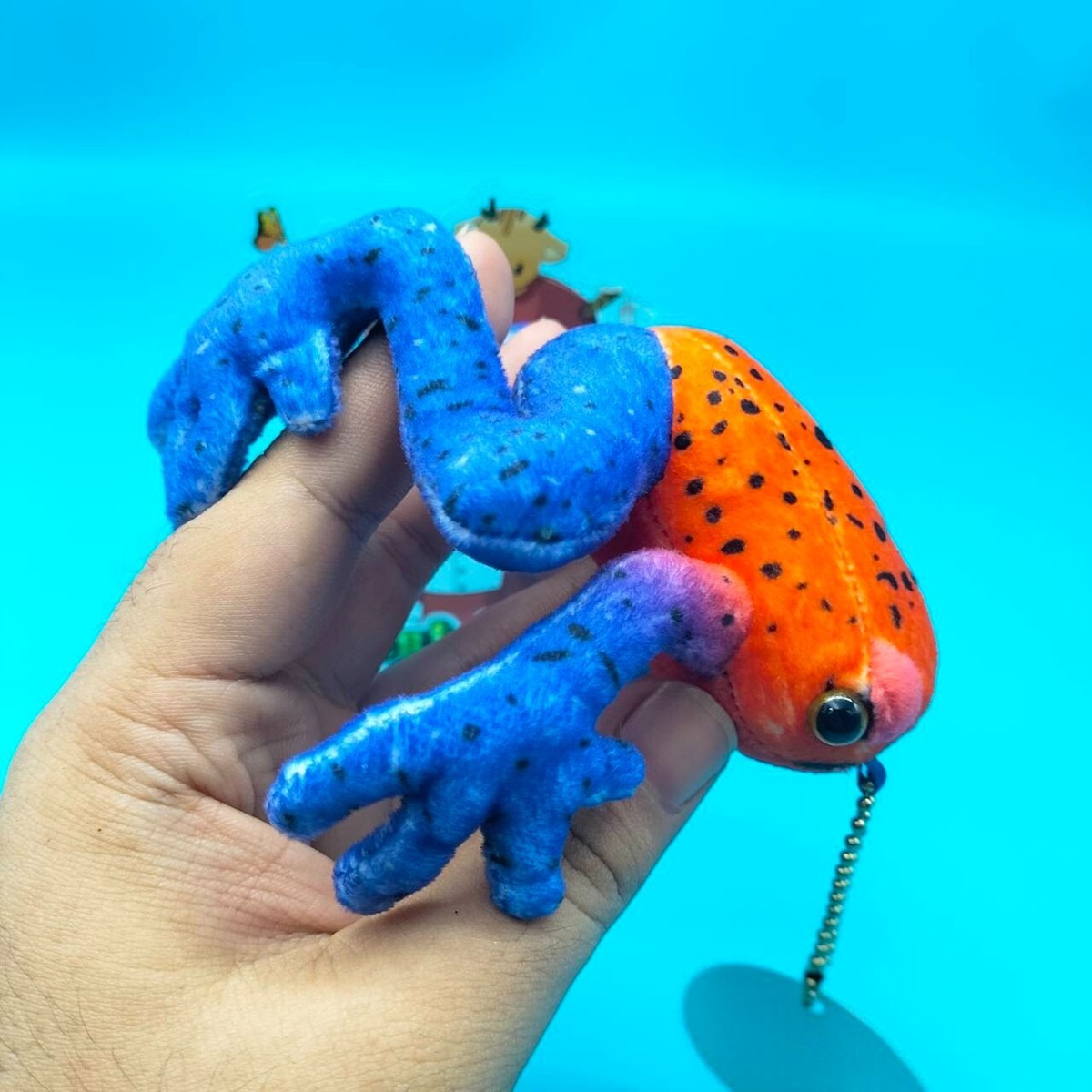 Blue poison dart frog Plush 4