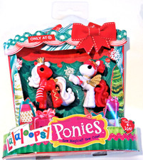 Lalaloopsy Christmas Holiday Mini Ponies  10  11 Target Exclusive - New Sealed