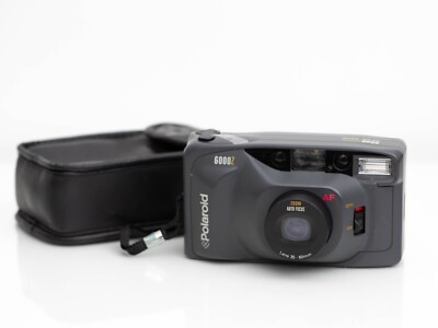 Polaroid 6000Z Autofocus Kompaktkamera Analog Kamera 35mm   Film Tested  