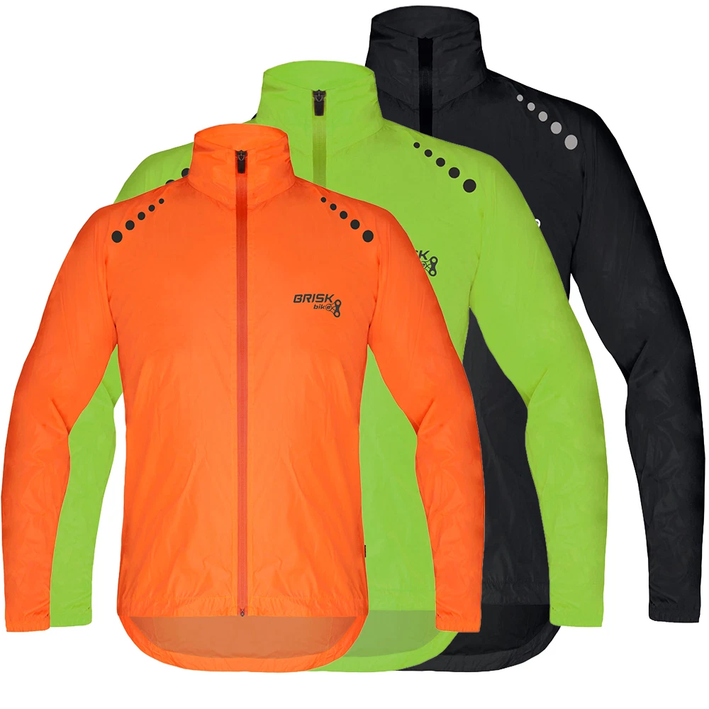 Chaqueta de lluvia para hombre de ciclismo impermeable ligera para correr abrigo de lluvia bicicleta rápida |