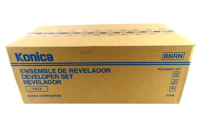 Konica Minolta 1312 Copier Developer Unit (947-157) Genuine Sealed Free Shipping
