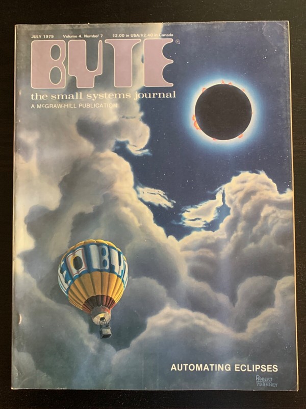 Vintage Byte magazine - July 1979