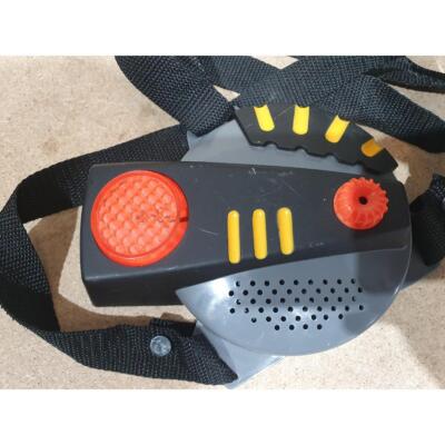 Vintage ToyMax Laser Tag Challenge Team Force 2000 Vest Only Grey Battery Powere