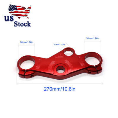 Lowering Triple Tree Front End Upper Top Clamp For GSXR1000 2001-2002 GSXR600 US