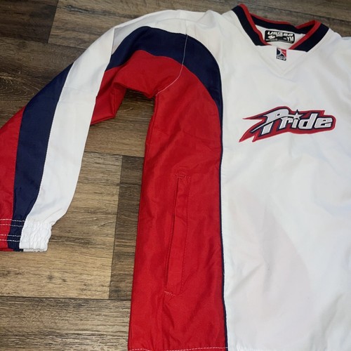 Chaqueta Pulóver de Softbol USSSA Pride Talla Juvenil M Rojo y Azul - Imagen 4 de 9