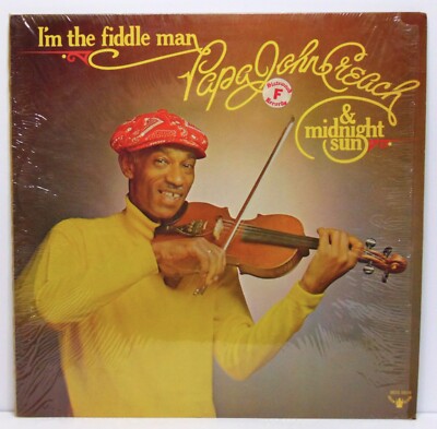 Papa John Creach   I'm The Fiddle Man - 1975 Buddah BDS-5649 Funk Vinyl LP - EX+