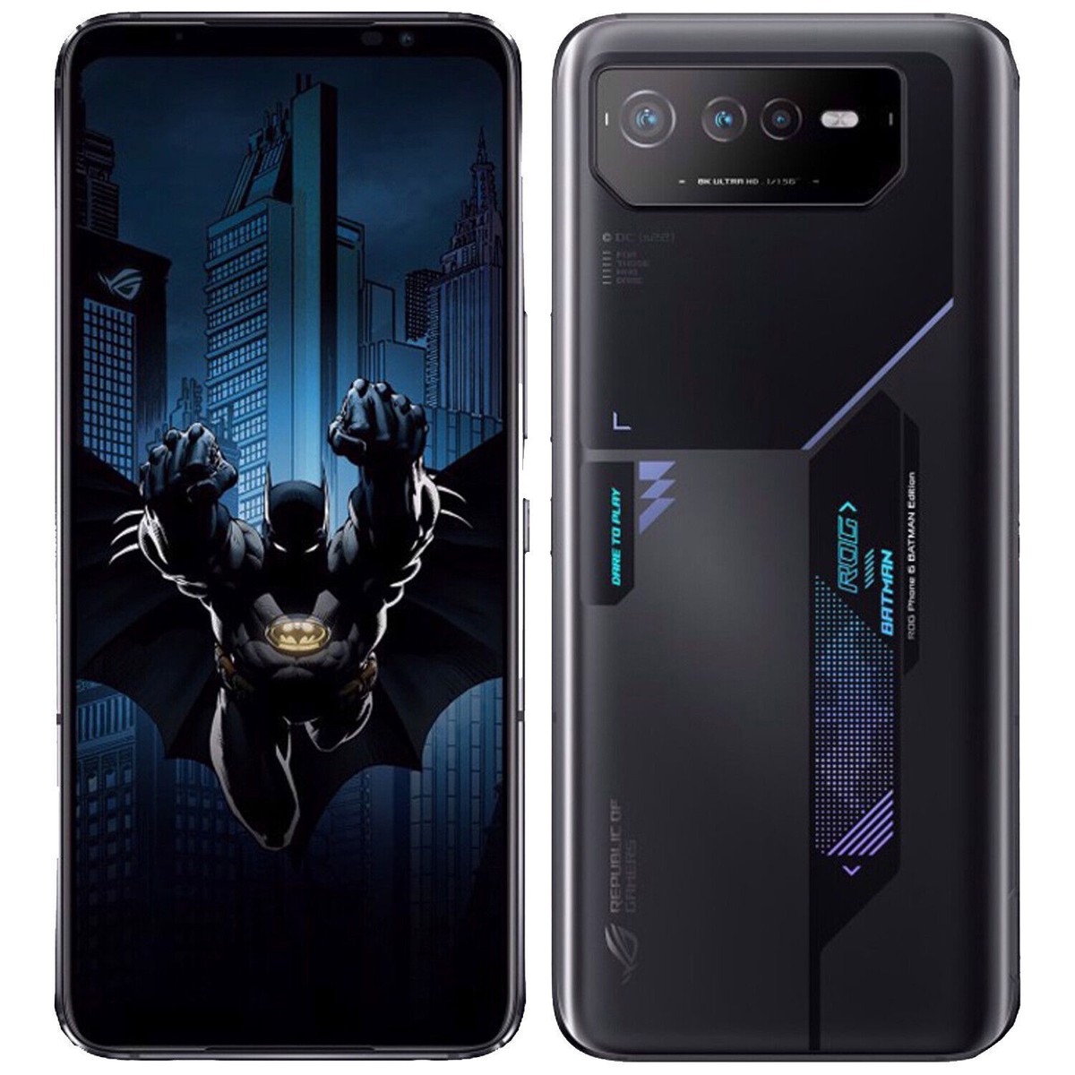 Asus ROG Phone 6 Batman Edition 5G Black 256GB + 12GB Dual-SIM