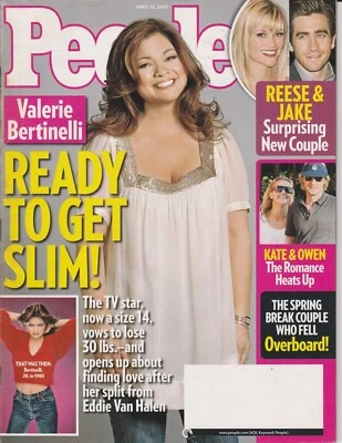 Magazine People April 16 2007 Valerie Bertinelli Reese Jake Kate Owen - Image 1 of 4